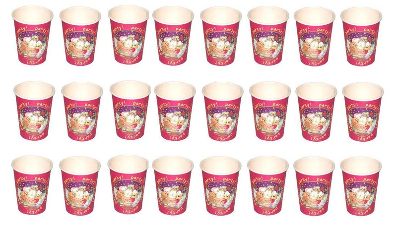 Party Garfield Happy Birthday Party Paper Cups - 24 Cups - Image 1